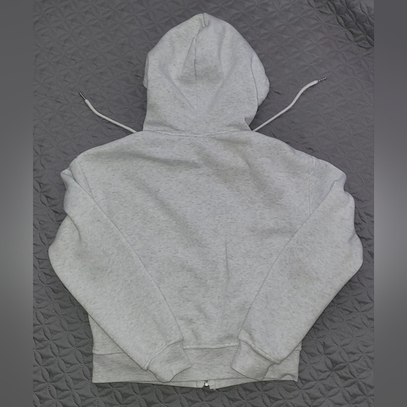 Better Together Gray Zippered Hoodie / Sweatshirt Jacket, Size Small - Picture 2 of 6